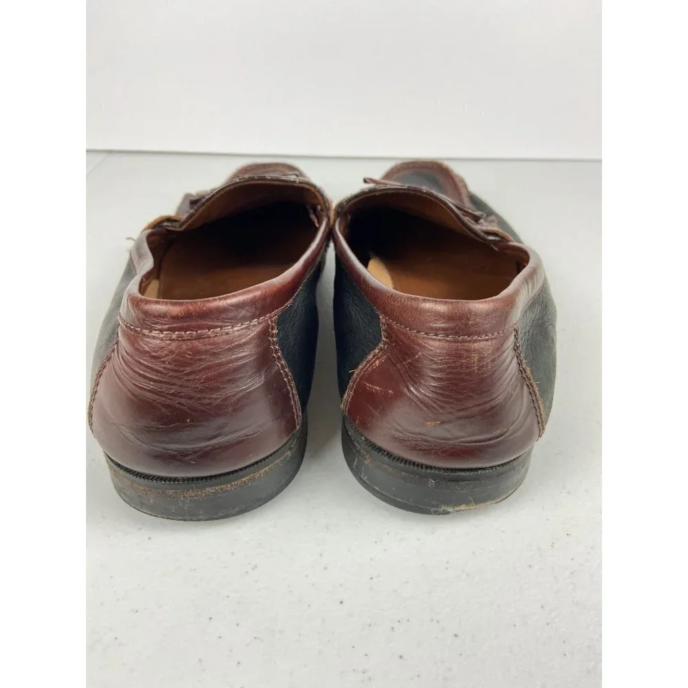 ✨2/$20✨ Johnston & Murphy Mens Black and Brown with‎ tassels loafers Size 11M